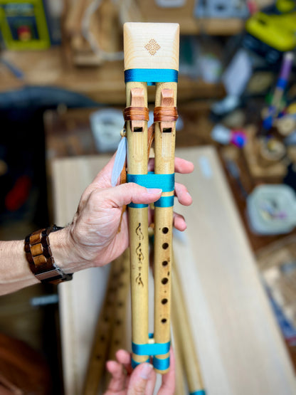 Small Native Drone Flute