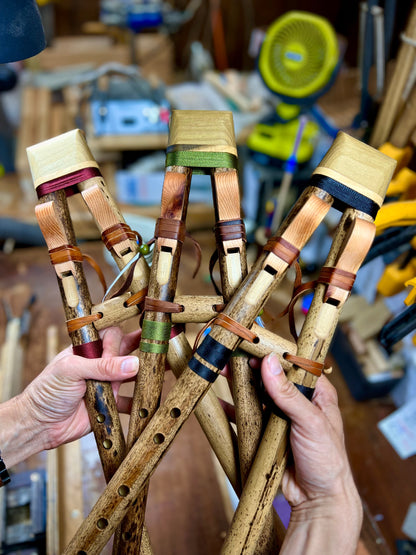 Native drone bamboo flute